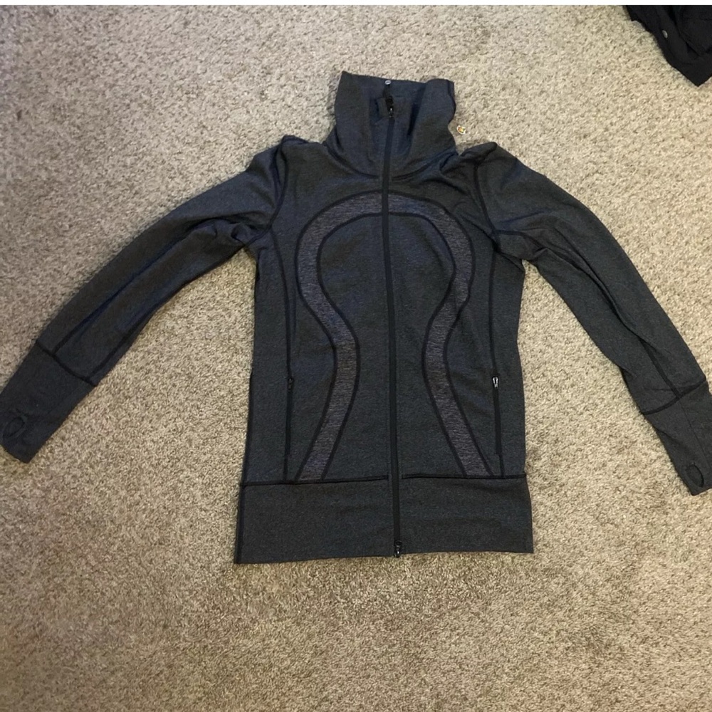 Lululemon Athletica Full Zip Turtleneck Activewear Jacket   8